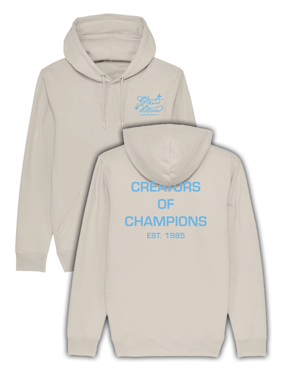 GH Creators Of Champions Grey Light Blue Hoodie