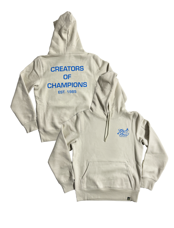 Creators of Champions Hoody Grey-Light Blue