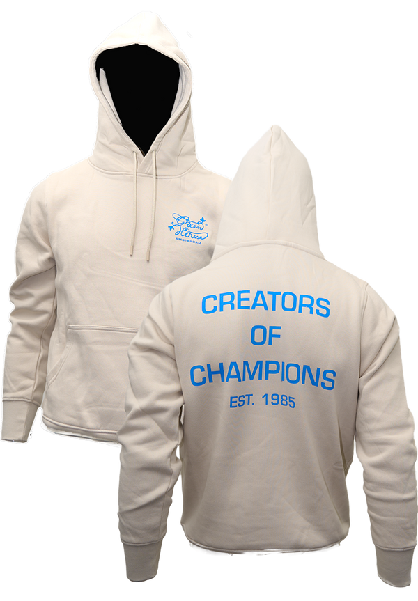 GH Creators Of Champions Grey Light Blue Hoodie