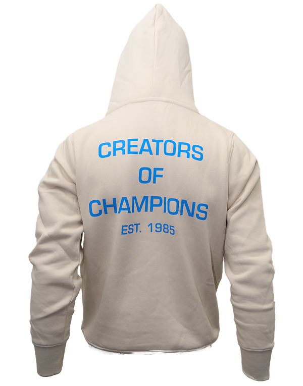 GH Creators Of Champions Grey Light Blue Hoodie