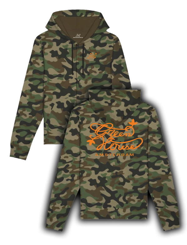 Green House Hoodie Camo