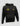 A black Green House X Patta hoodie with logos on a white background