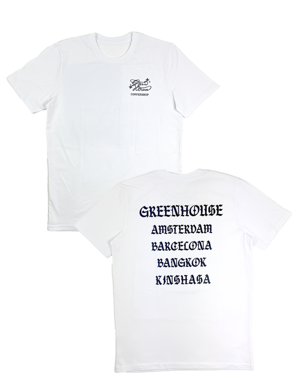 Green House World City T-shirt white