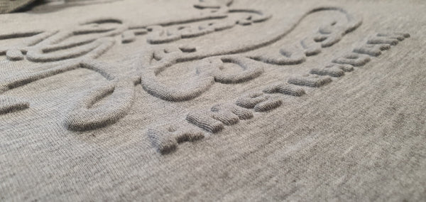 Green House Hoody Embossed Grey