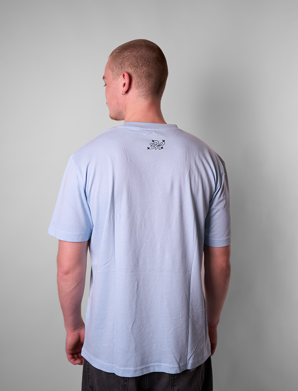 Green House T-Shirt Light Blue TUKTUK BACK