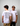 Two men wearing A Green House World Cities T-Shirt White