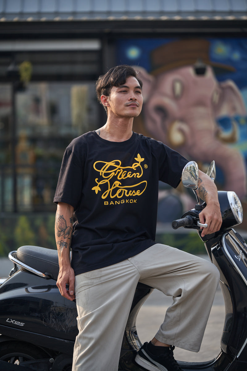 Green House Bangkok T-shirt Black