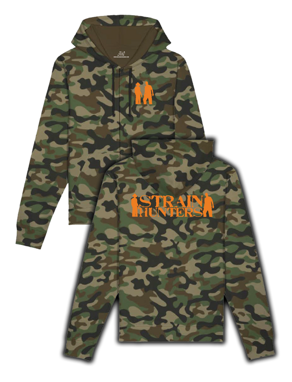 Strain Hunters Hoodie Camo