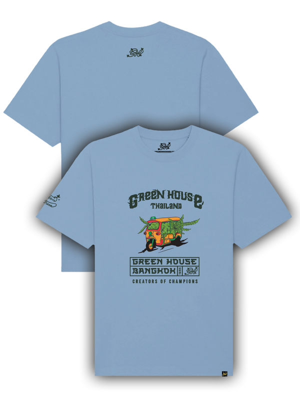 Green House T-Shirt Light Blue TUKTUK