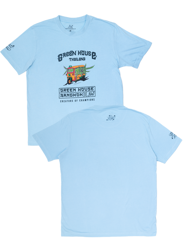 Green House T-Shirt Light Blue TUKTUK